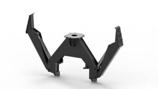 Hydrauliska stödben med kranfäste