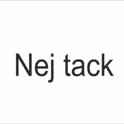 Nej tack