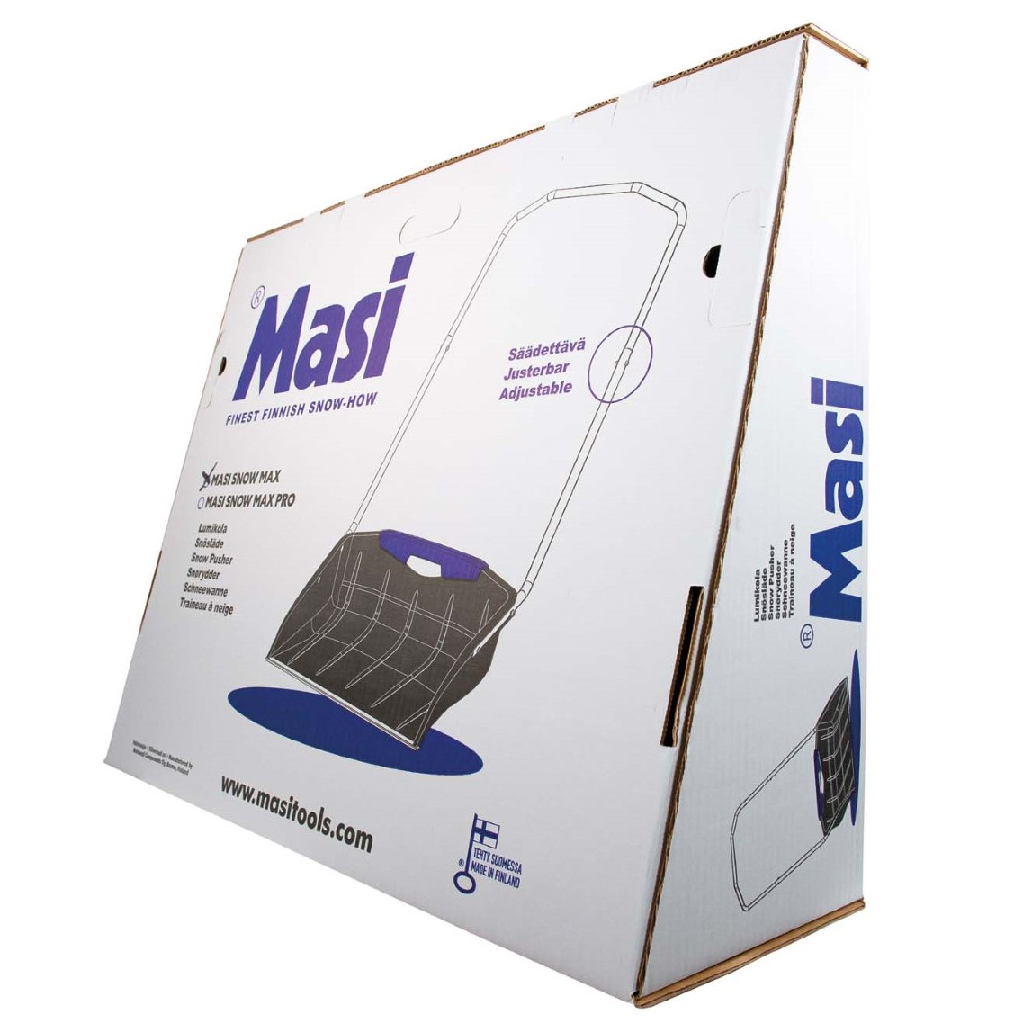 SNÖSLÄDE SNOW MAX OMONT. I FÖRPACKN - Bild 2