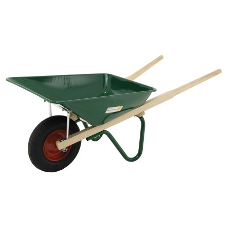 SKOTTKÄRRA 1400 90L GRÖN