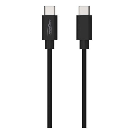 LADDKABEL USB C USB C 1.2M SVART
