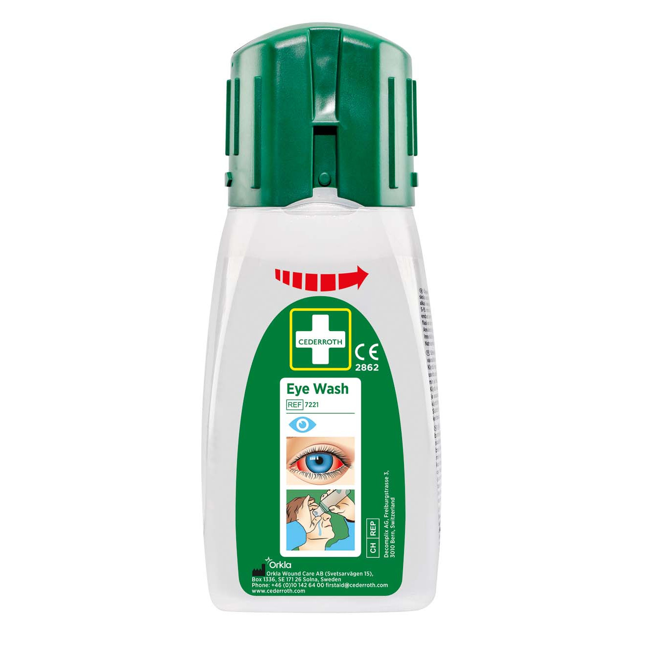 ÖGONDUSCHFLASKA FICKMODELL 235 ML