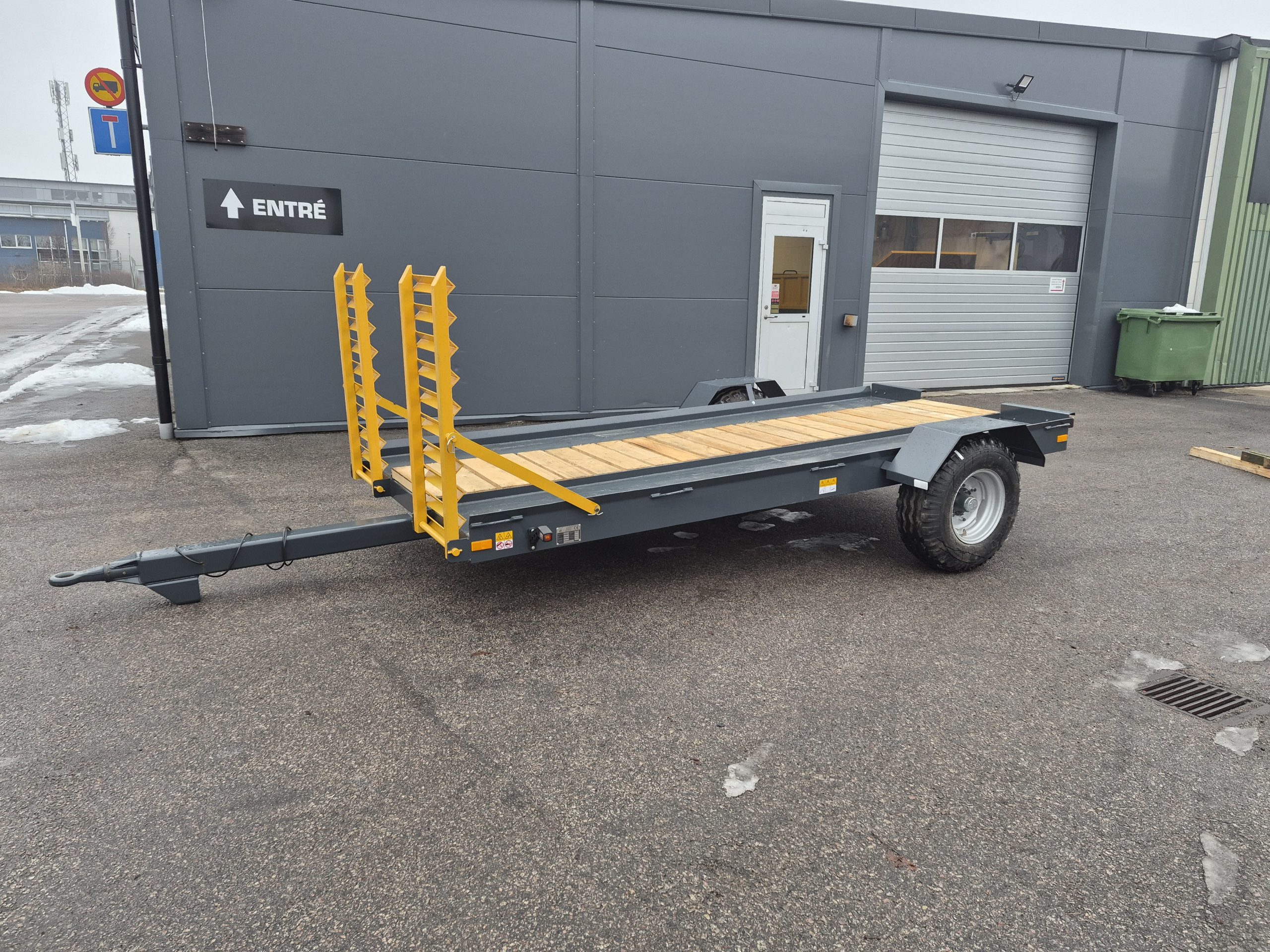 Möre Maskintrailer 5 ton med ramper | För minigrävare - Bild 3