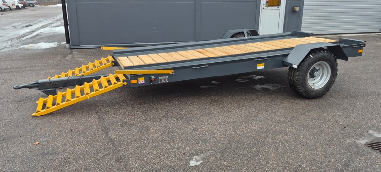 Möre Maskintrailer 5 ton med ramper | För minigrävare - Bild 2