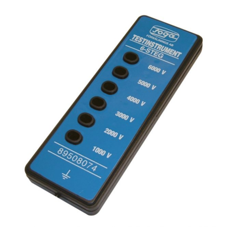 Stängseltestare FOGA 6-steg för elstängsel