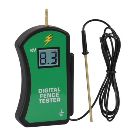 Stängseltestare Digital – för elstängsel upp till 9 900 V