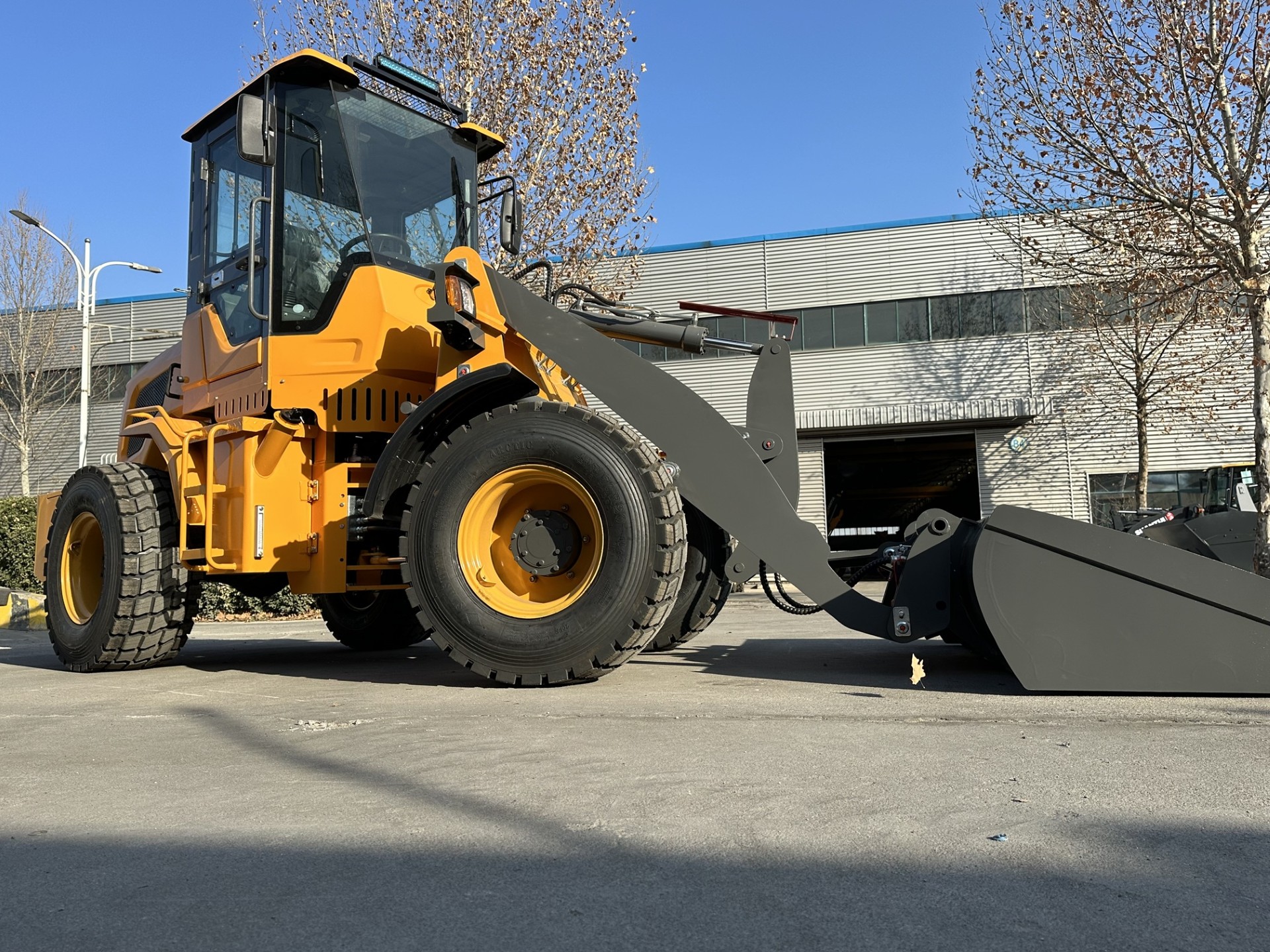 Everun ER920 kompaktlastare – kraftfull 2-tons hjullastare - Bild 2