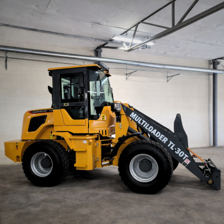 Multiloader TL30T hjullastare med 1750 kg lyftkapacitet